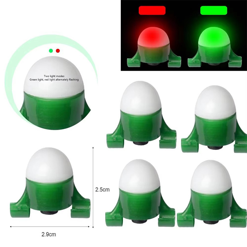 Bite Indicator - 1-4pc LED Fishing Alarm Compression Resistan