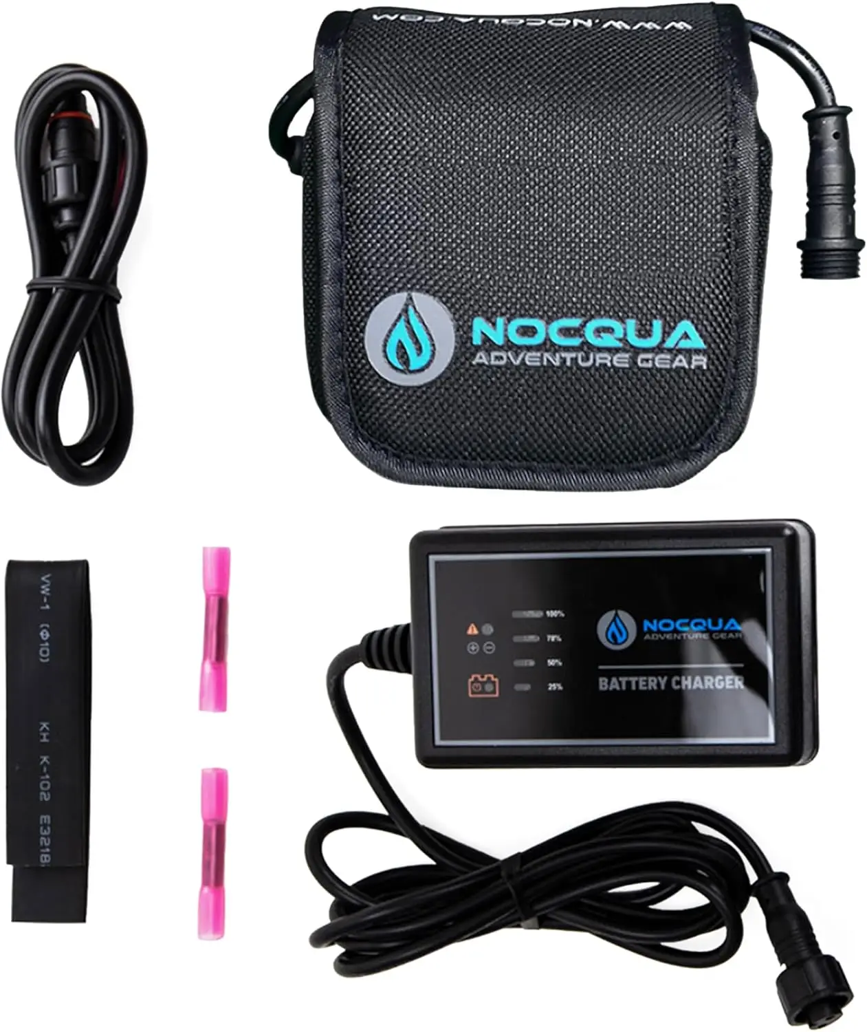Fish Finder Charger - Pro Power Water-Resistant Battery & Charger
