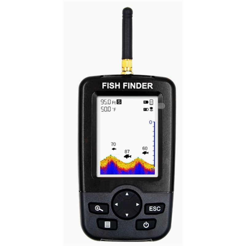 Wireless Sonar Fish Finder, Po - Fish Finder Portable reseña y precio