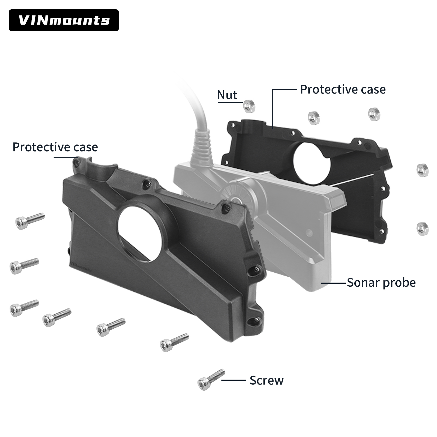 VIN Mounts Garmin LVS34 LiveSc - Fish Finder Transducer reseña y precio
