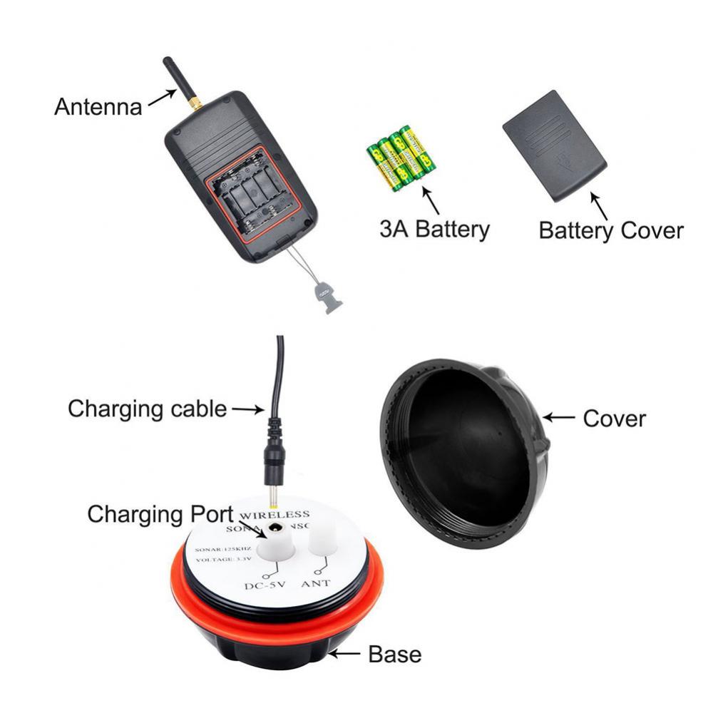 Lake Sea Fishing Smart Portabl - Fish Finder Portable reseña y precio