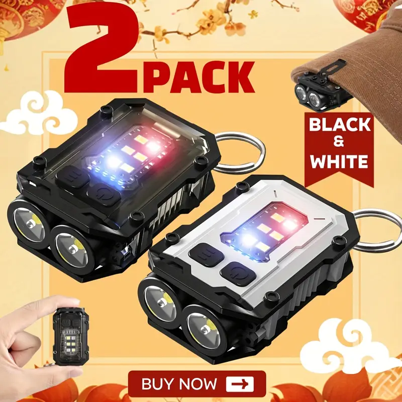 Clip-On Flashlight Rechargeabl - Fishing Light reseña y precio