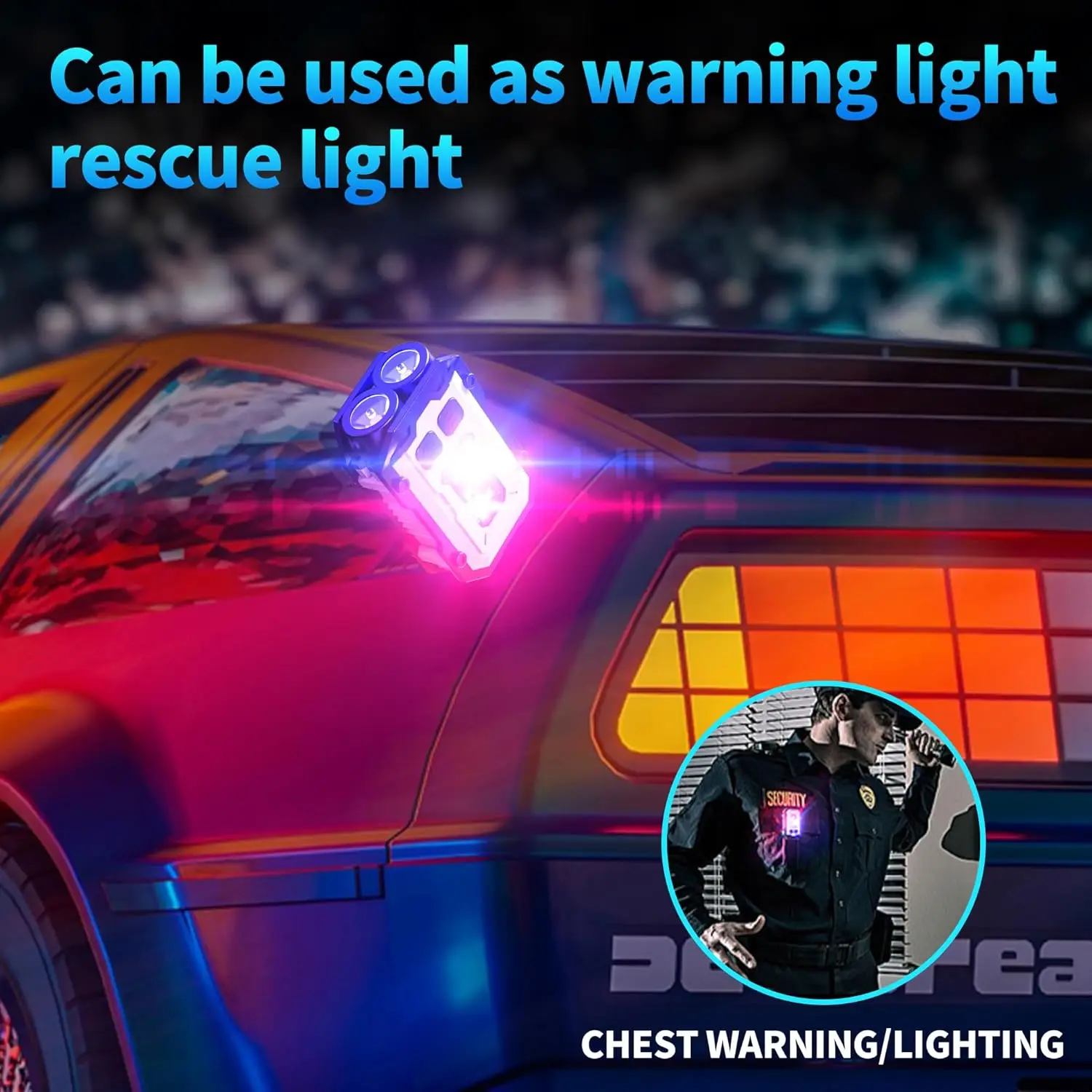 Clip-On Flashlight Rechargeabl - Fishing Light reseña y precio