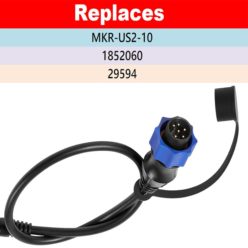 1852060, 29594, MKR-US2-10 Son - Fish Finder Transducer reseña y precio