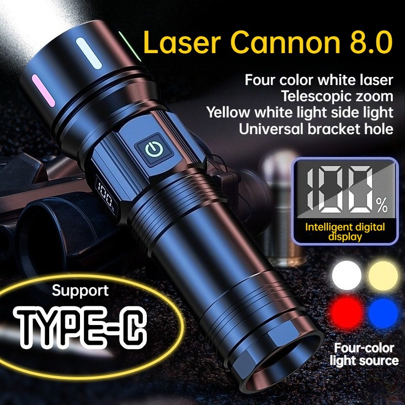 Strong Light LED Flashlight Te - Fishing Light reseña y precio