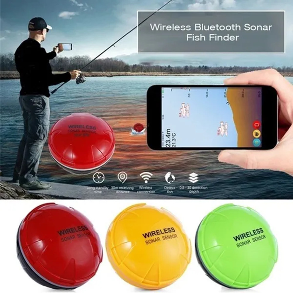 PUPOPAN 100M Brand New Smart P - Fish Finder Transducer reseña y precio