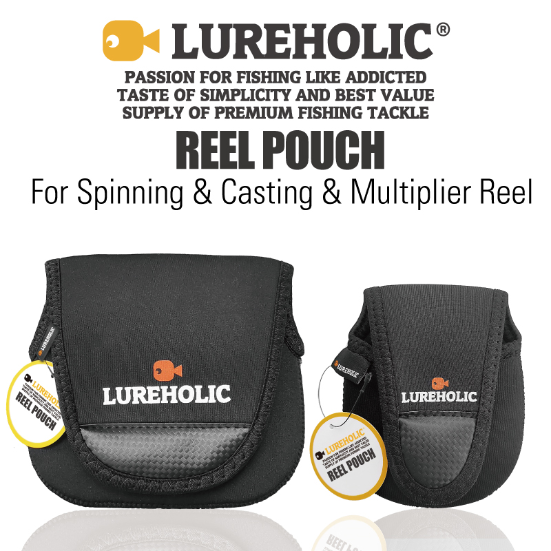 LUREHOLIC Thick neoprene Reel  - Fish Finder Case reseña y precio