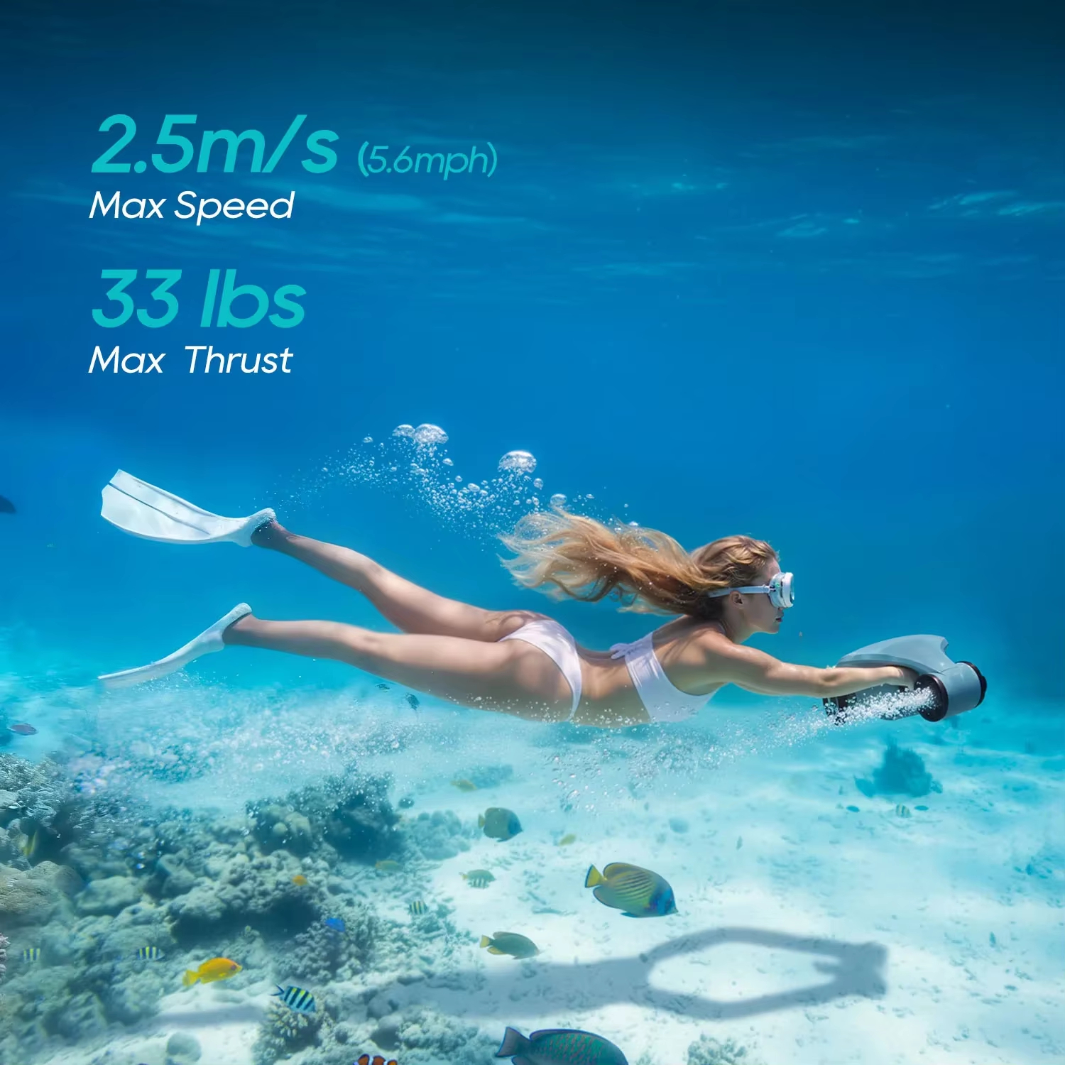 Asiwo MANTA 2 Underwater Scoot - Underwater Camera reseña y precio