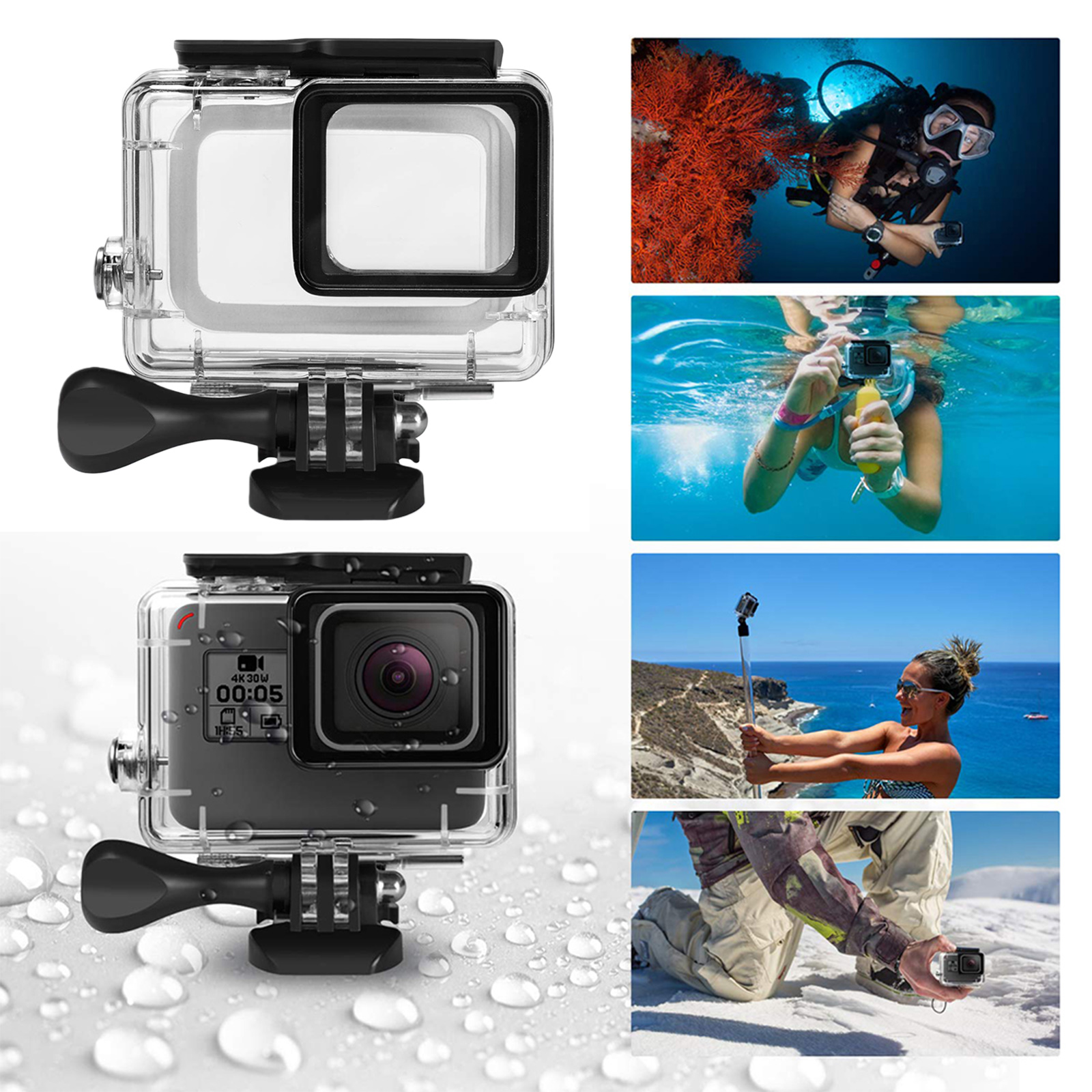 148FT/45M Underwater Diving Ca - Underwater Camera reseña y precio