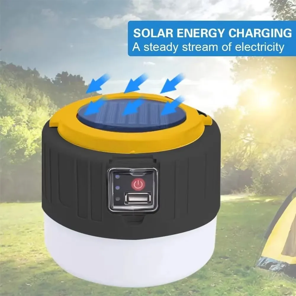 Solar Camping Lantern Recharge - Fishing Light reseña y precio