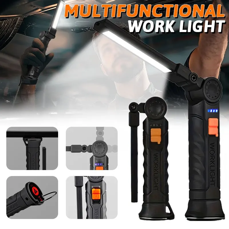 Rechargeable Magnetic Work Lig - Fishing Light reseña y precio