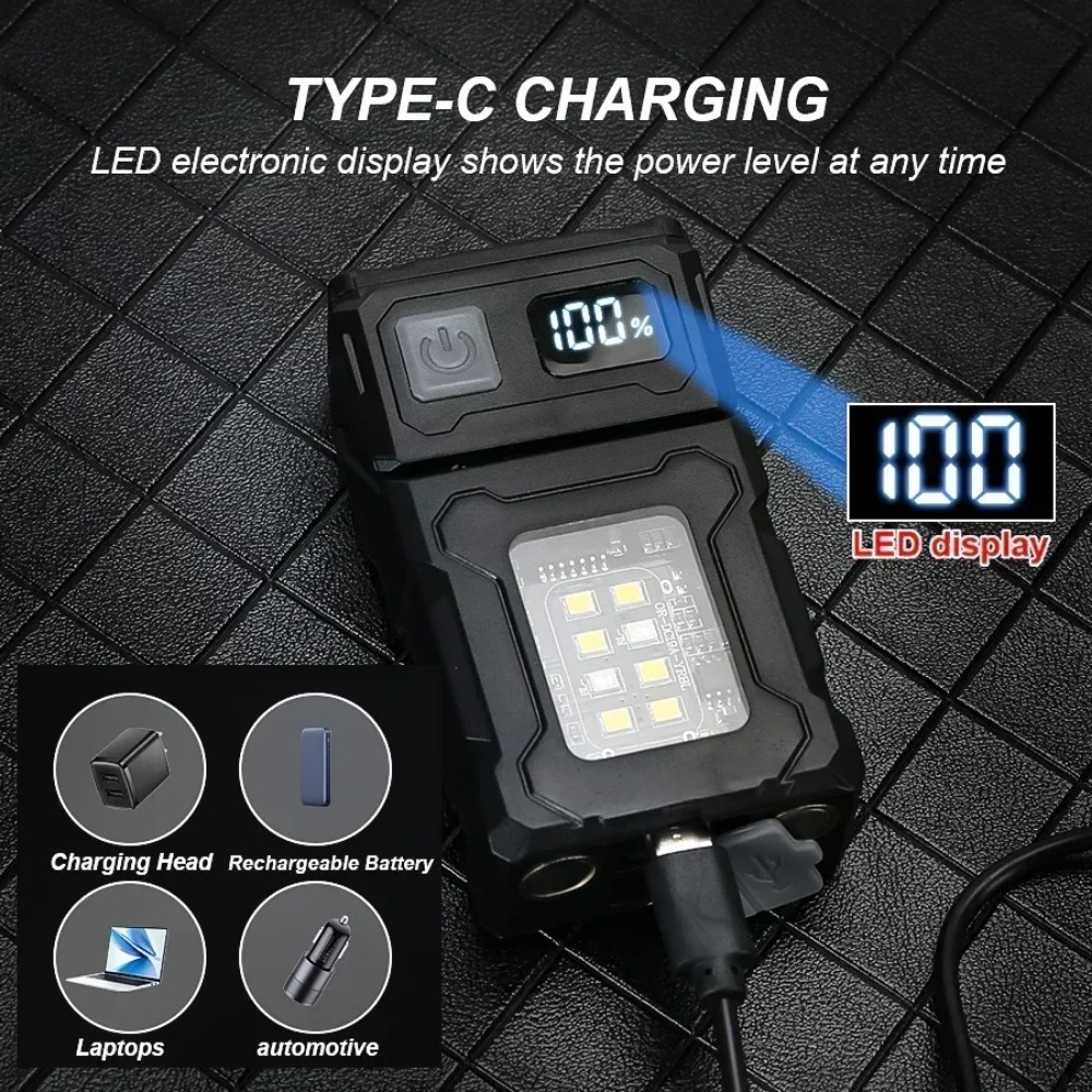 180° Rotatable LED Flashlight  - Fishing Light reseña y precio