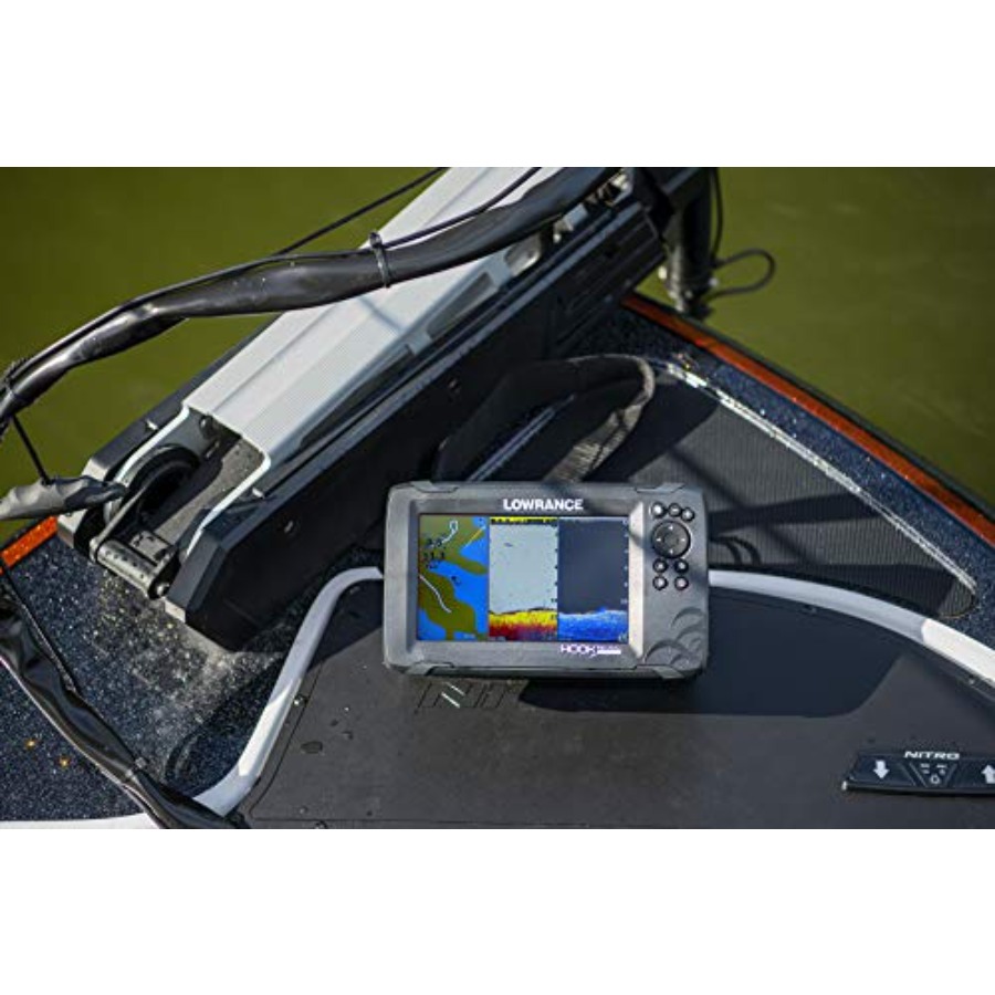 5-inch Fish Finder with SplitS - Fish Finder Transducer reseña y precio