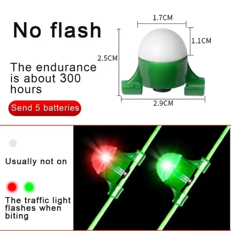 1-4pc LED Fishing Alarm Compre - Bite Indicator reseña y precio