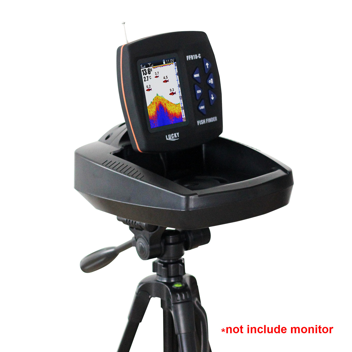 Lucky FF918 boat fish finder b - Fish Finder Transducer reseña y precio