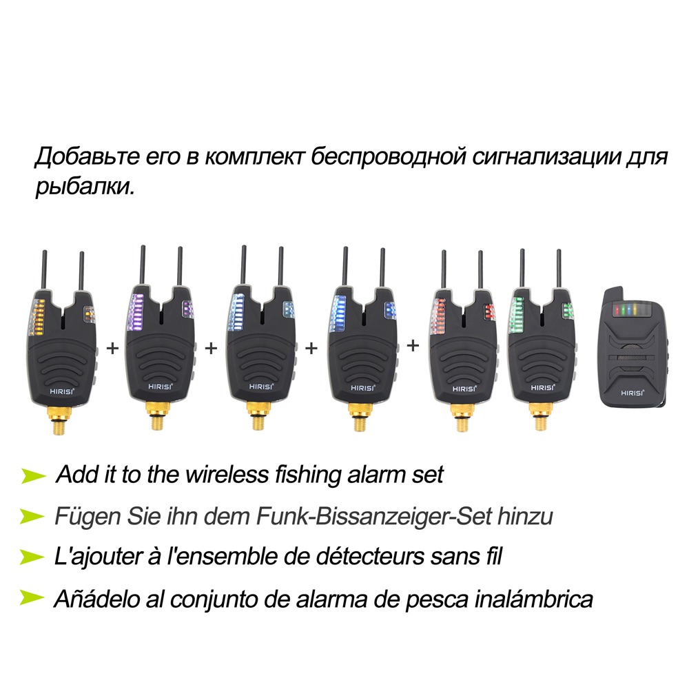 Hirisi Carp Fishing Bite Alarm - Bite Indicator reseña y precio