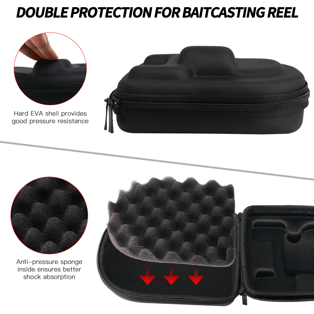 Fishing Reel Protective Case W - Fish Finder Case reseña y precio