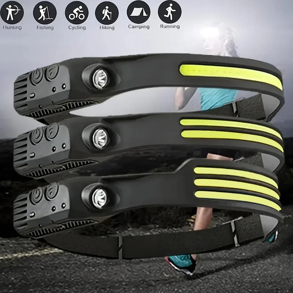 LED Sensor Headlamp Built-in B - Fish Finder Battery reseña y precio
