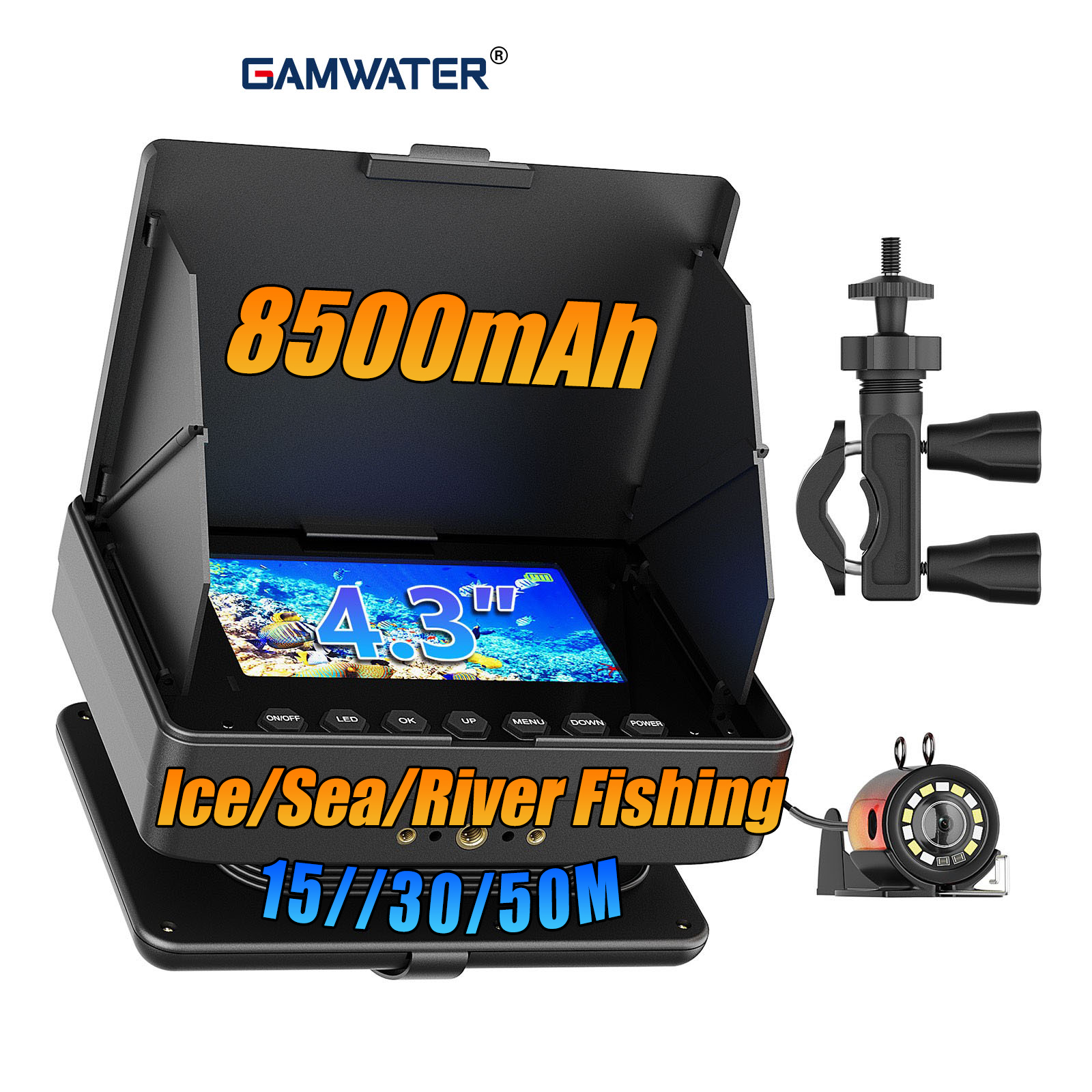 Underwater Fishing Camera - 15 - Fish Finder Cable reseña y precio