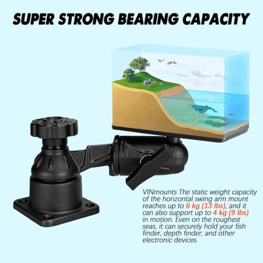 Fish finder mount for marine u - Fish Finder Mount reseña y precio