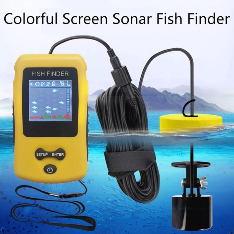 77HC Portable Fish Finders wit - Fish Finder Portable reseña y precio