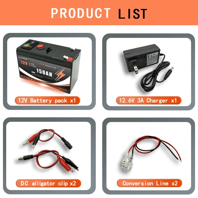 12V 150Ah Lithium  LiFeP04 Bat - Fish Finder Charger reseña y precio