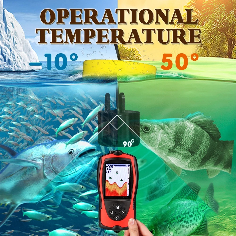 Wired fish finder high definit - Fish Finder reseña y precio