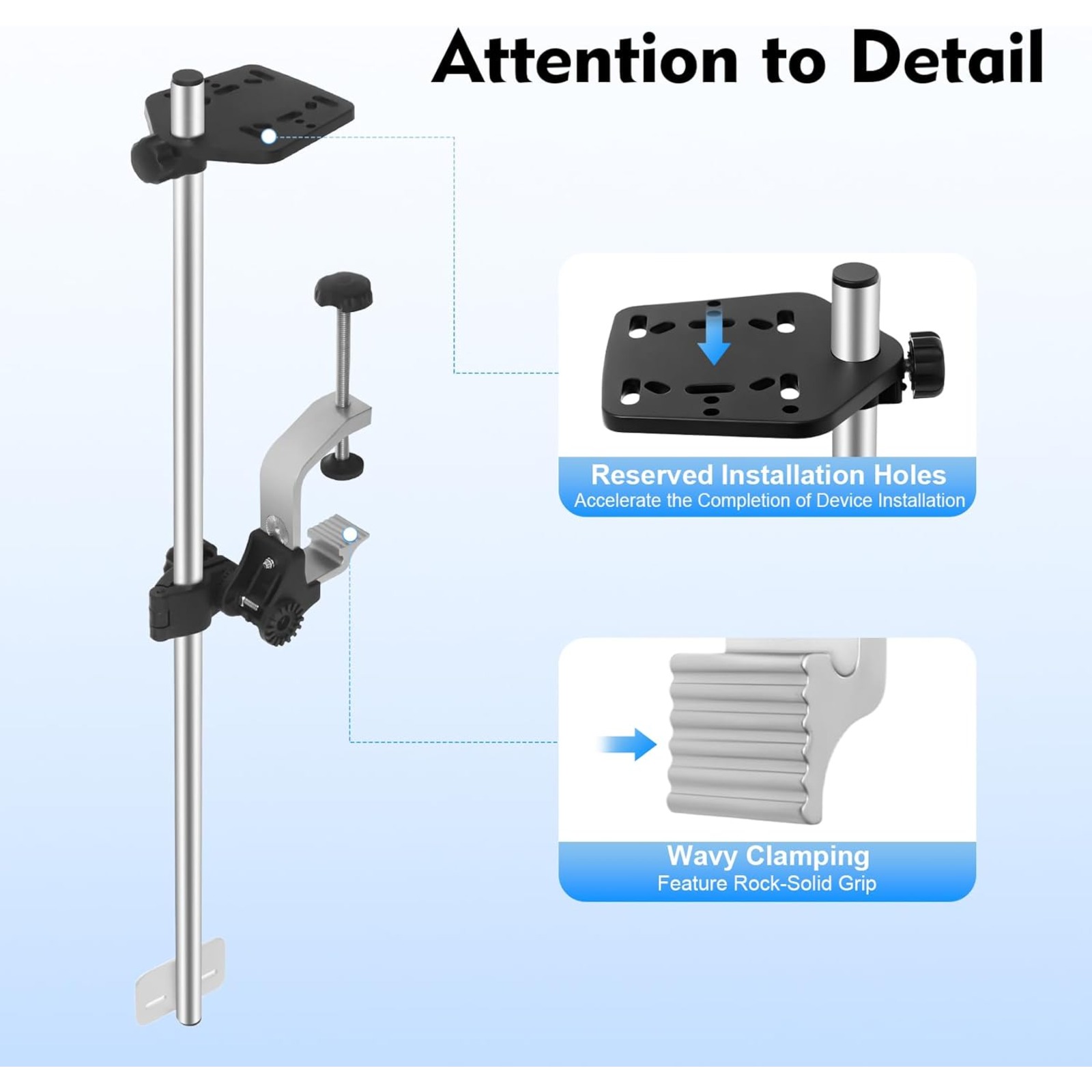 Portable 360° Adjustable Trans - Fish Finder Transducer reseña y precio