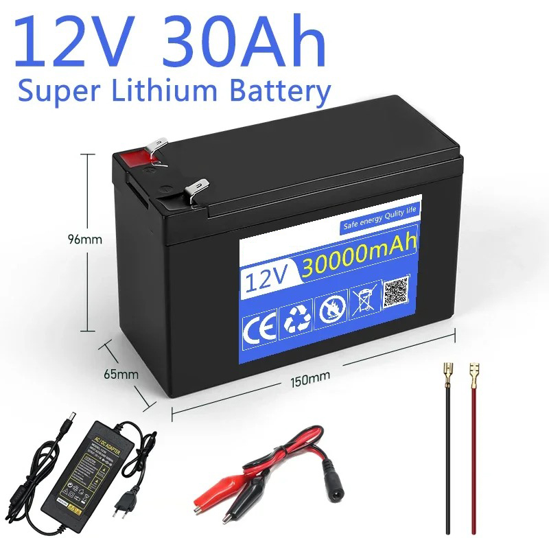 12V 30Ah Lithium 18650 Deep Cy - Fish Finder Charger reseña y precio