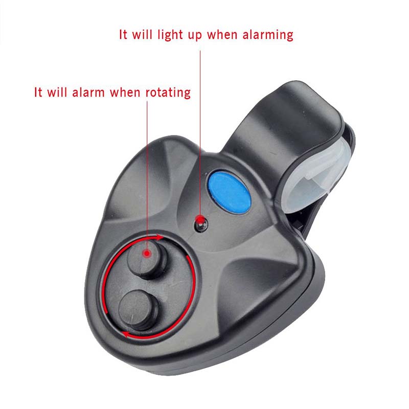 Fishing Rod Bite Alarm LED Ind - Bite Indicator reseña y precio