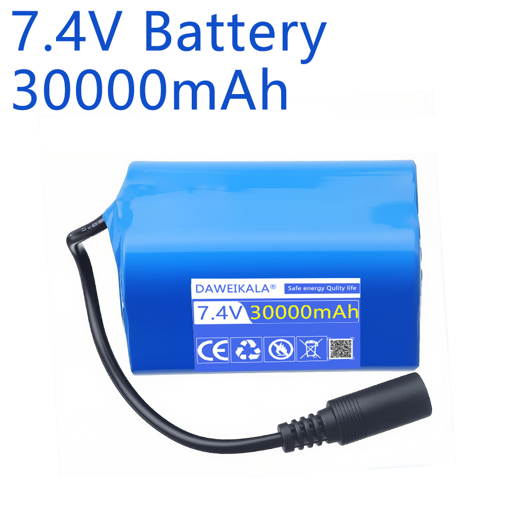 7.4V 30000mAh Battery with USB - Fish Finder Charger reseña y precio
