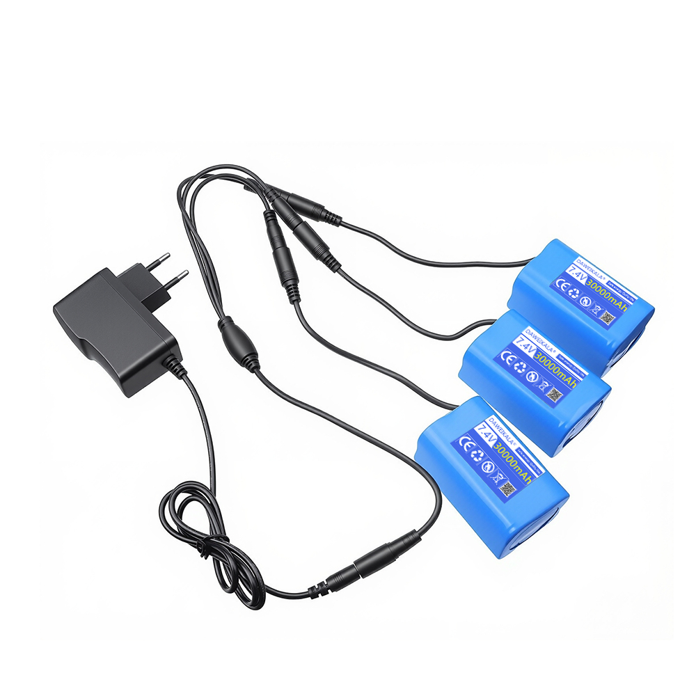 7.4V 30000mAh Battery with USB - Fish Finder Charger reseña y precio