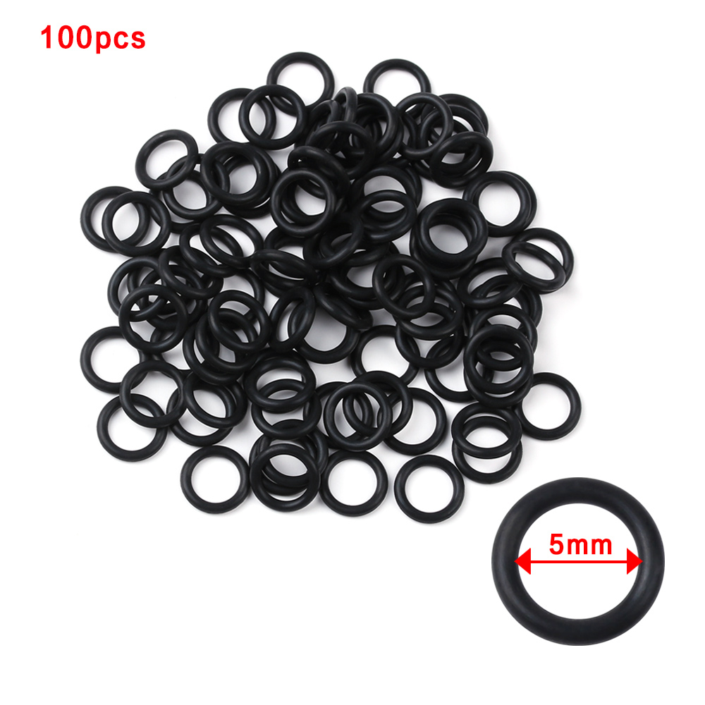100 PCs Black Rubber O-Rings S - Bite Indicator reseña y precio