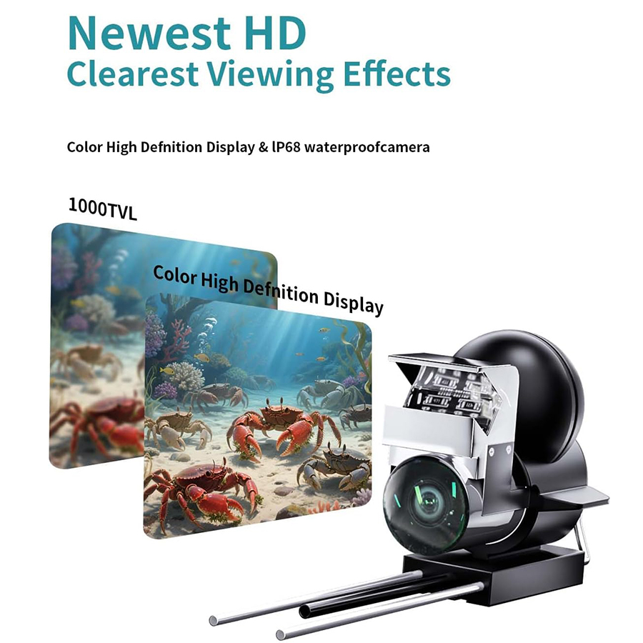 FOURQ Handheld 1080P 4.3'' LCD - Fish Finder Portable reseña y precio