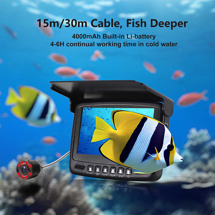 4.3 Inch Screen  Underwater 15 - Fishing Camera reseña y precio