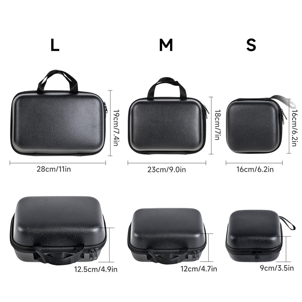 PU Leather Hard Shell Fishing  - Fish Finder Case reseña y precio