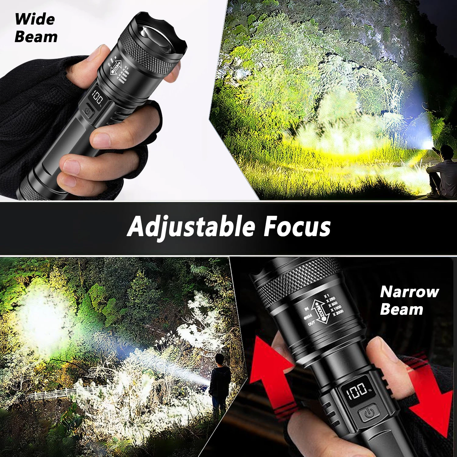 Ultra Bright LED Flashlight 20 - Fishing Light reseña y precio