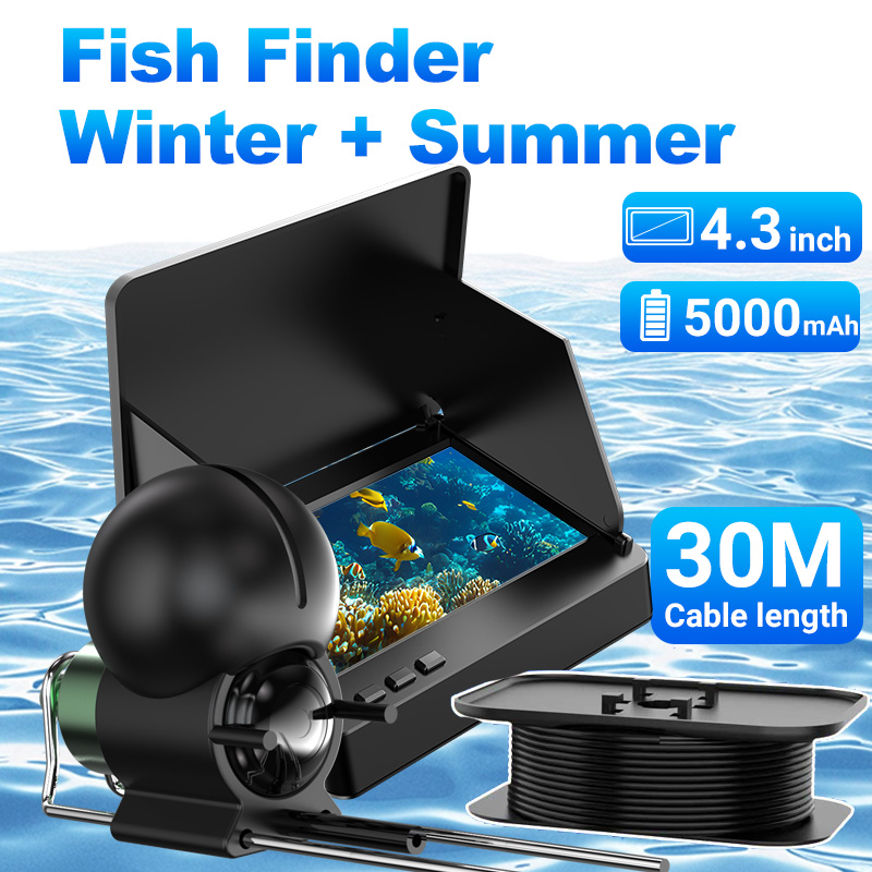 4.3 Inch Ice Fishing Camera Fi - Fishing Depth Finder reseña y precio