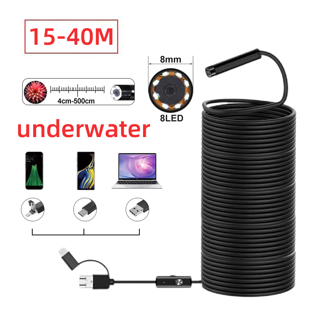 40m Fish Finder Mini Camera En - Fish Finder Cable reseña y precio
