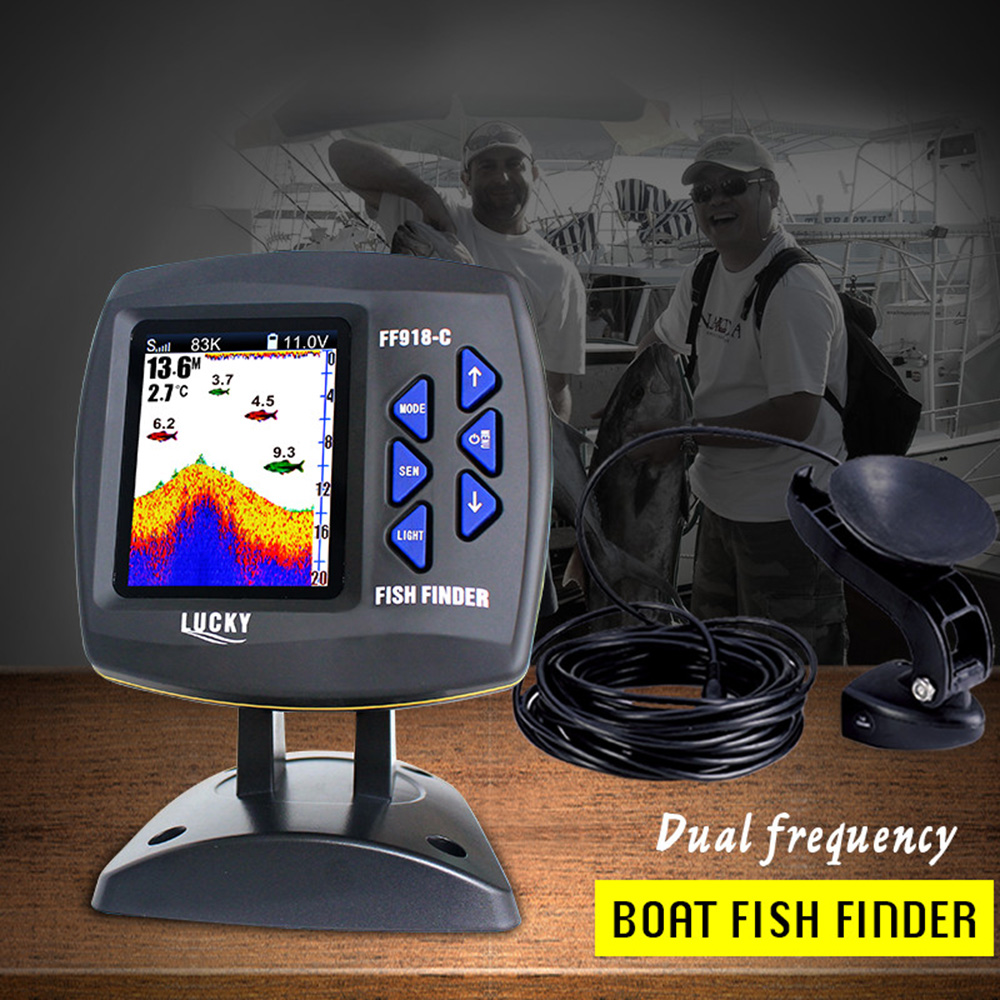 FF918-C100DS Color Screen Wire - Fish Finder Gps reseña y precio