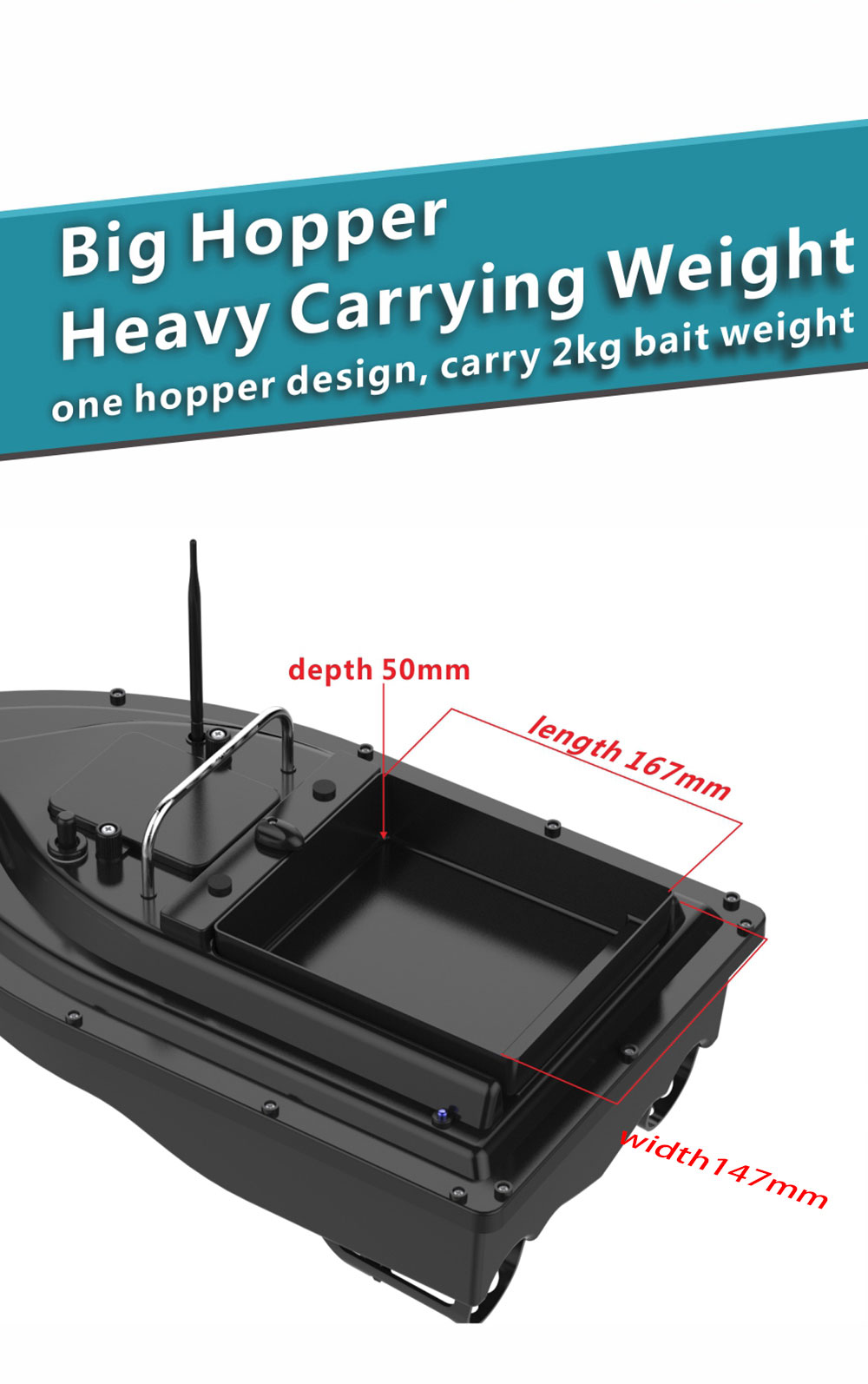 Bait Boat With GPS Positioning - Fishing Gps reseña y precio