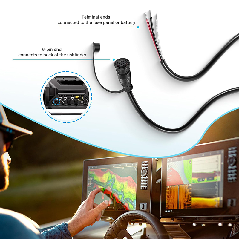 720110-1 PC13 Power Cable for  - Fish Finder Cable reseña y precio