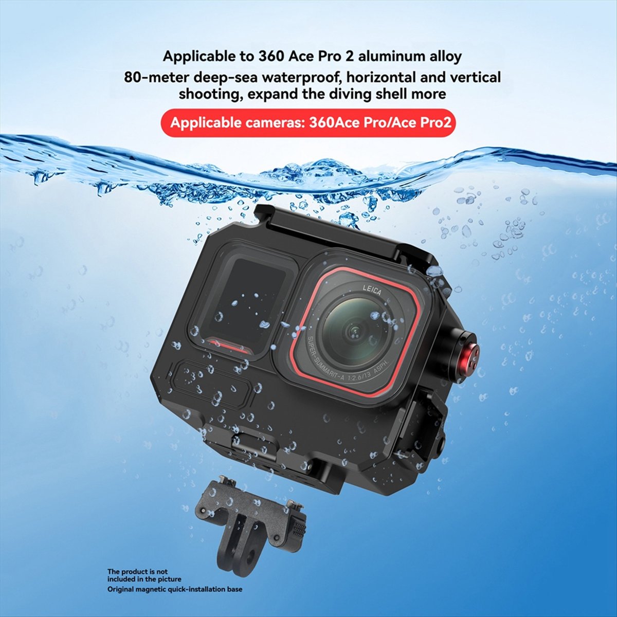 M05K 263FT/80M Waterproof Case - Underwater Camera reseña y precio