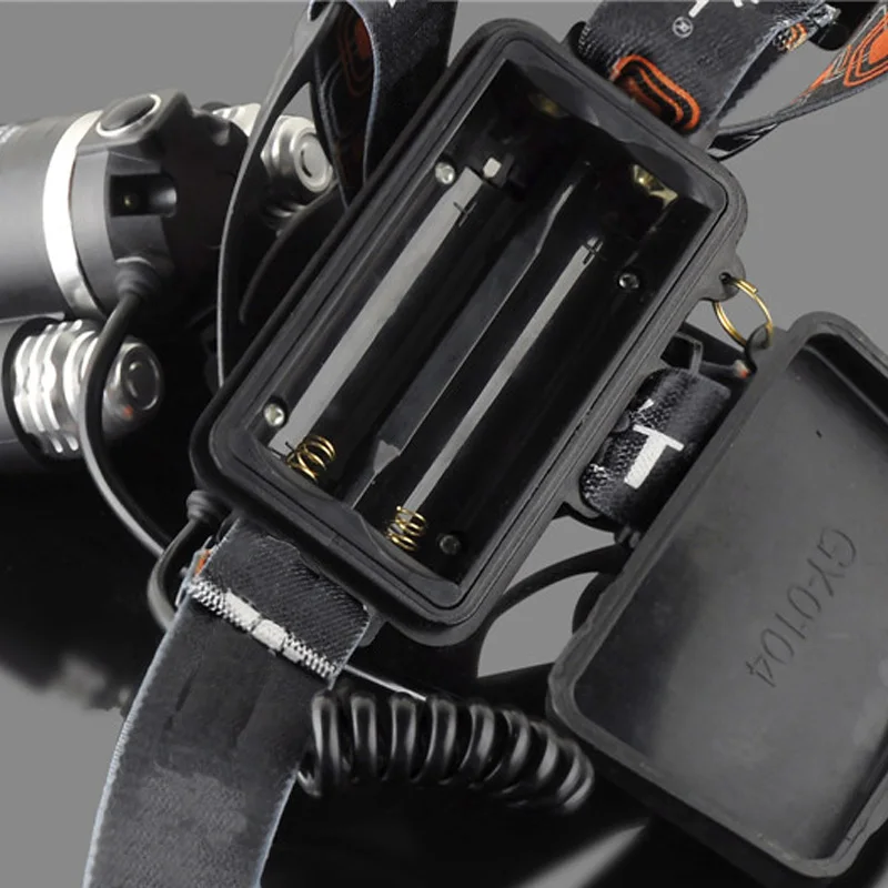 High Power LED Headlamp 18650  - Fish Finder Battery reseña y precio