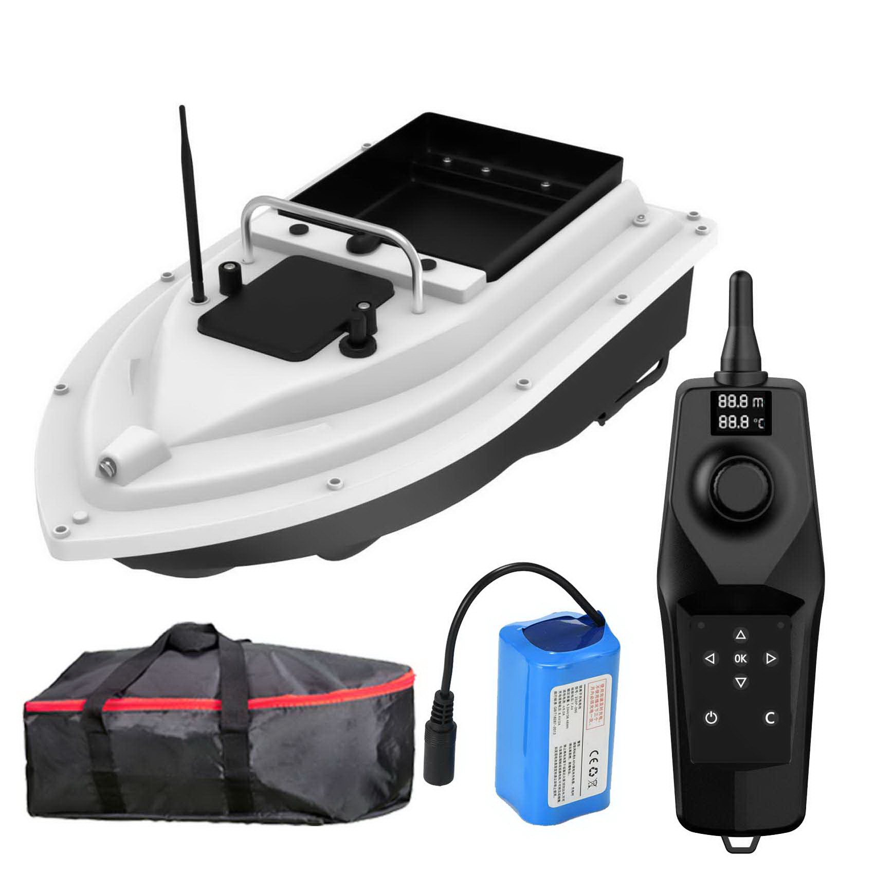 D36 RC Fishing Bait Boat with  - Fish Finder reseña y precio